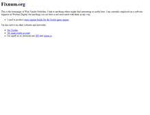 Tablet Screenshot of fixnum.org